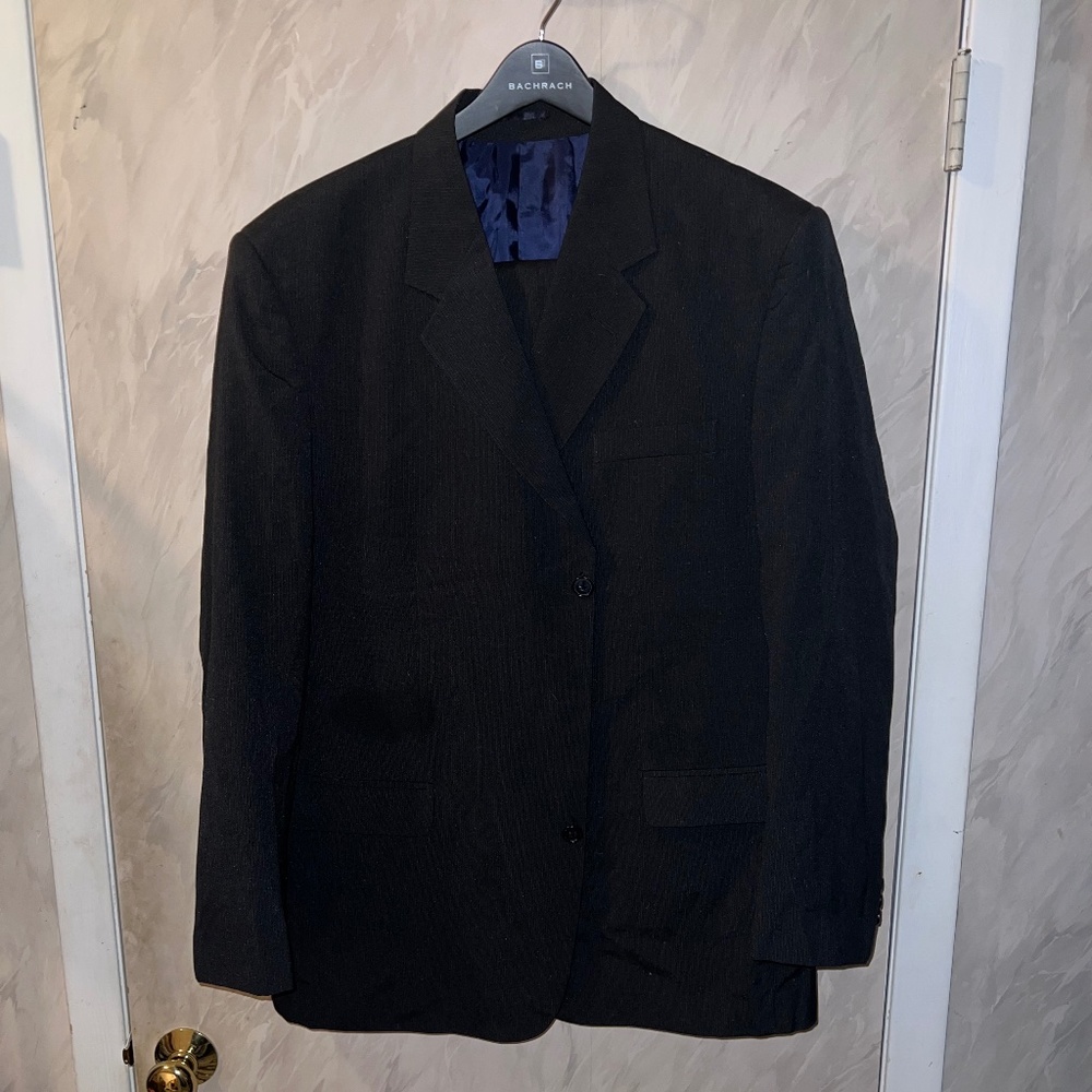 Victorio 2-Button Suit Set (Jacket & Pants) Navy Blue